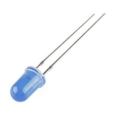 LED Basic 5mm Blue (pack of 5) 